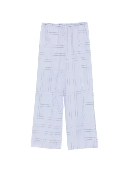 Pantaloni Toteme albastru