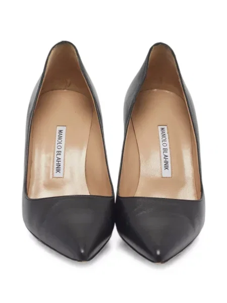 Pantofi cu toc Manolo Blahnik negru