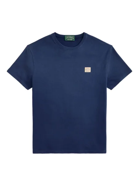 Șapcă Polo Ralph Lauren cu broderie din țesătură twill în carouri albastru