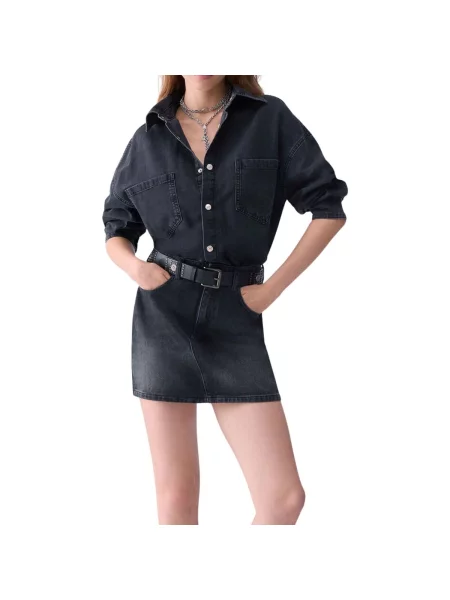 Liu Jo De blugi rochie cu cordon negru