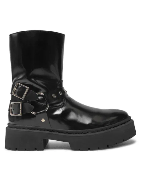 Steve Madden Bokacsizma Zwart fekete