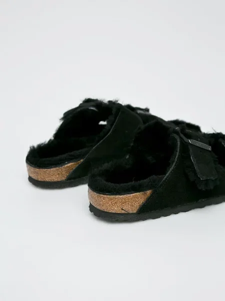 Birkenstock papuci de casă Arizona Fur