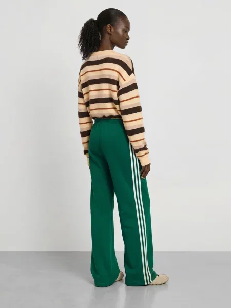 Adidas Originals Spodnie Dresowe Fleece gruen białe
