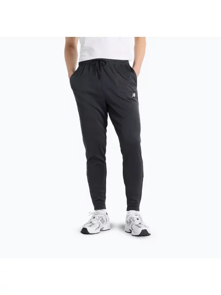 Pantaloni de alergare pentru bărbați New Balance Sport Knit negri