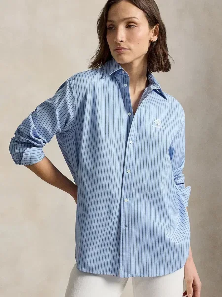 Polo Ralph Lauren cămașă pentru femei din albastru