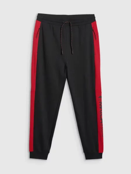 SPODNIE DRESOWE 4F JOGGERY SPORTOWE XL czarne