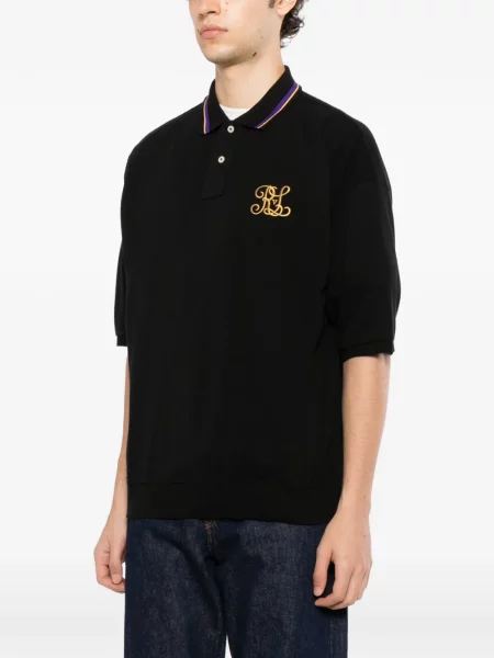 Șapcă Polo Ralph Lauren cu broderie de catifea cord clasică negru