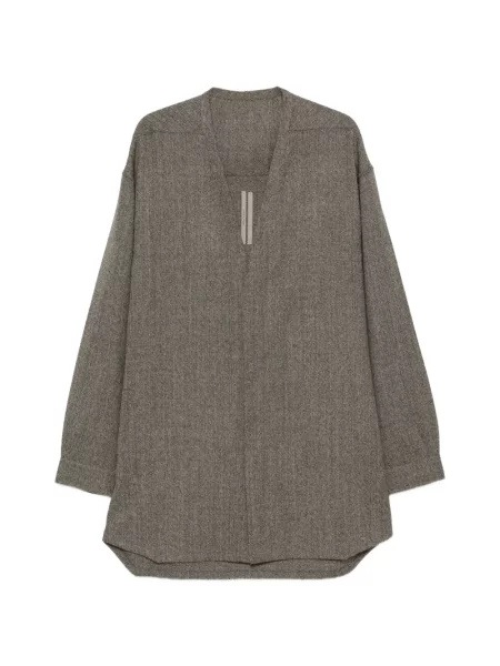Košeľa Rick Owens sivá