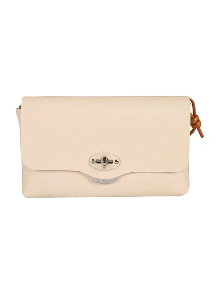 Torebka Zanellato skórzana różowa