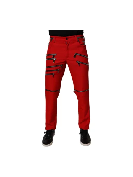 Сhinosy Dolce And Gabbana czerwone