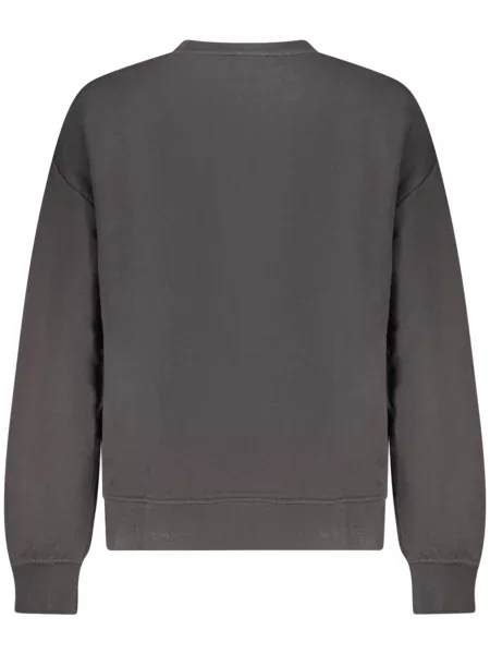 Geacă de blugi Calvin Klein cu glugă negru