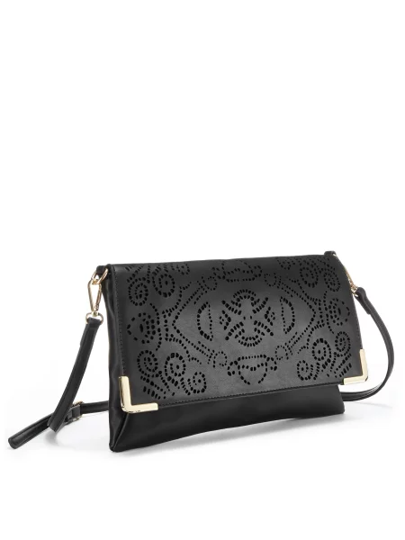 VIVANCE Torba za čez ramo črna