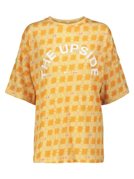 Tricou The Upside cu imagine galben