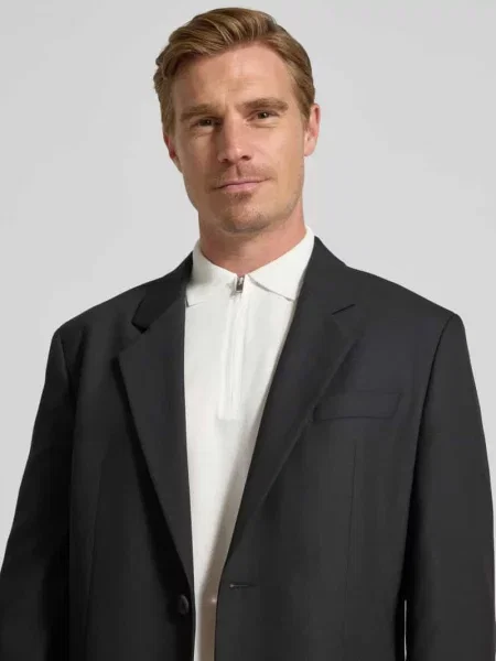 Koszulka polo o kroju regular fit z mieszanki bawełny model ‘FAVE’ Selected Homme biała