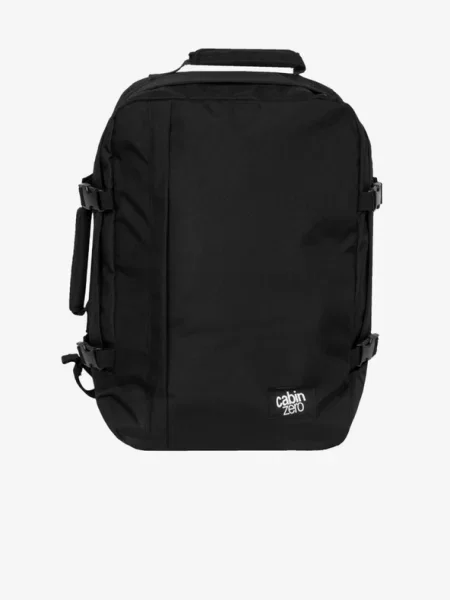 CabinZero Classic 44 l túra hátizsák abszolút fekete. Méret: 44 l fekete
