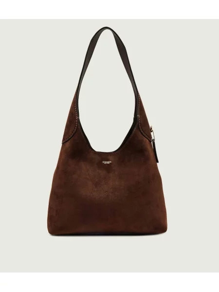 Rucsac Coach din piele maro