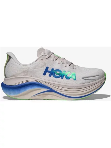 Buty do biegania HOKA SKYWARD X niebieski elektryczny zielony neon beżowy