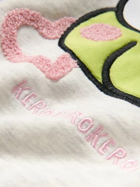 Reserved Світшот Hello Kitty та друзі кремовий 