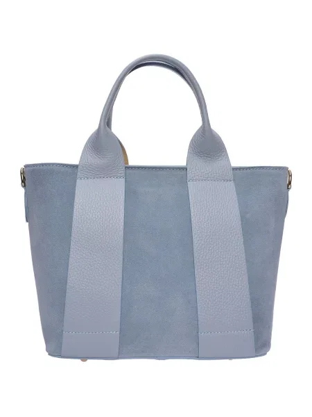 Geantă shopper Luisa Vannini albastru