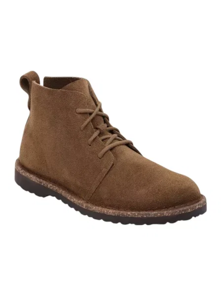 Birkenstock Obuwie Kobieta 40 EU Zamsz Zimoodporne Zamszowe Buty na Sznurowadła brązowy