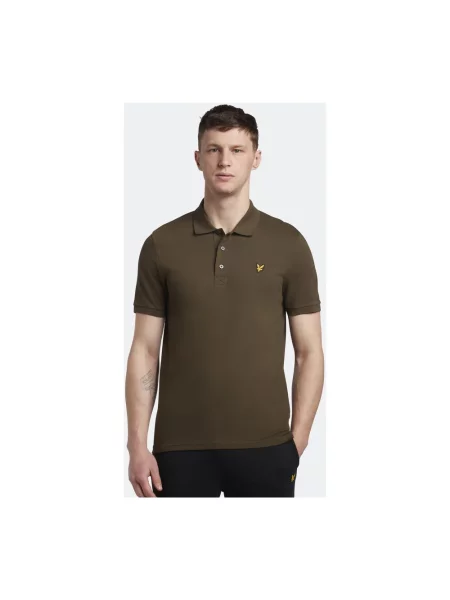 Koszulka polo Lyle & Scott zielona