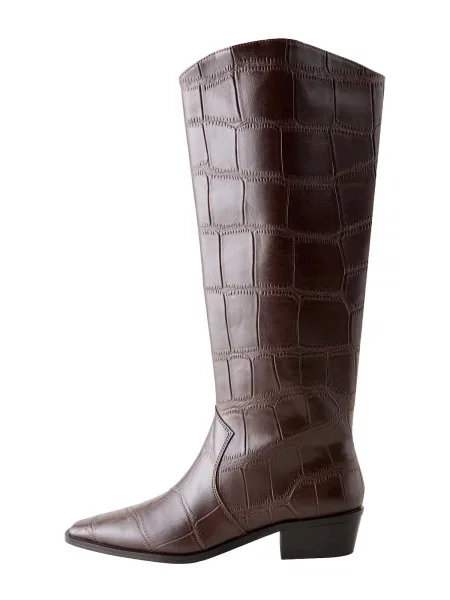 Next Čizme Forever Comfort čokolada