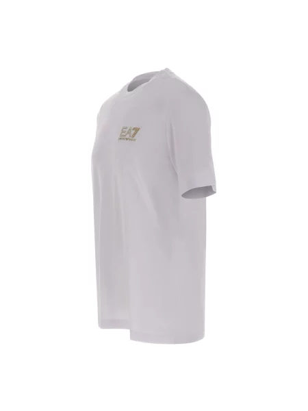 Emporio Armani T-shirt z wiskozą biała