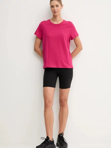 Шорти Dkny однотонні висока посадка чорний