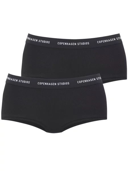 Copenhagen Studios Hipster gaćice crna / prljavo bijela
