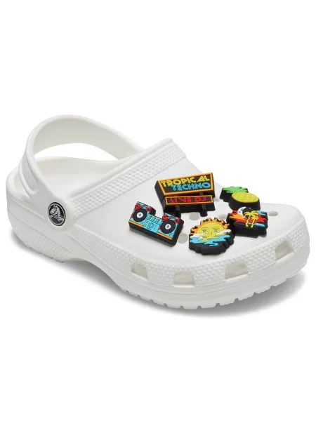 Trópusi mintás félcipő Crocs