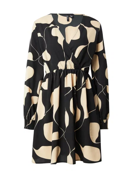 VERO MODA Rochie VMLYDIA bej negru