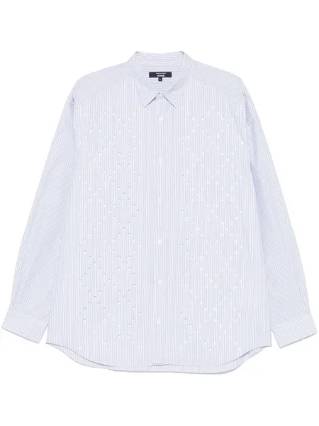 Cămașă Comme Des Garçons Homme cu dungi albastru
