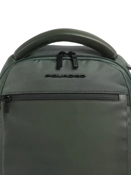 Rucsac Piquadro cu autograf verde