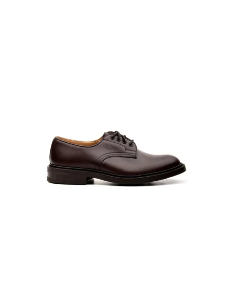 Derby Tricker's skórzany brązowy