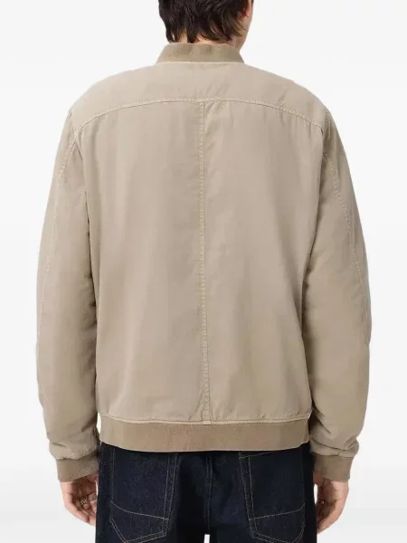 Geacă bomber Allsaints cu motiv cu inimi