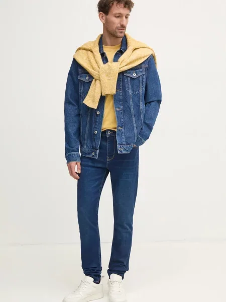 Футболка Pepe Jeans DAMIAN TEE однотонна жовтий