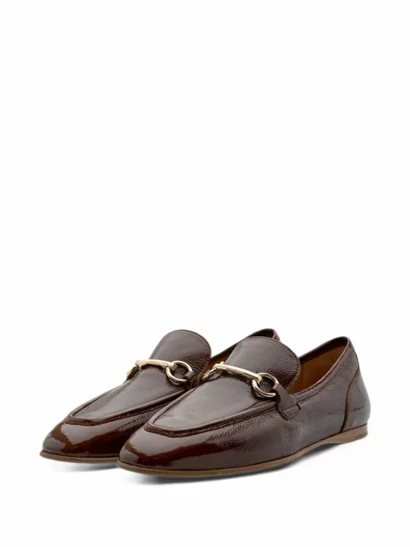 Pantofi loafer Lottusse din piele maro