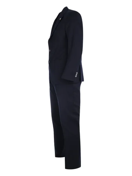 Costum Tombolini de lână de costum albastru