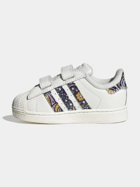 Adidas Originals LIBERTY LONDON SUPERSTAR II кросівки дитячі шкіряні
