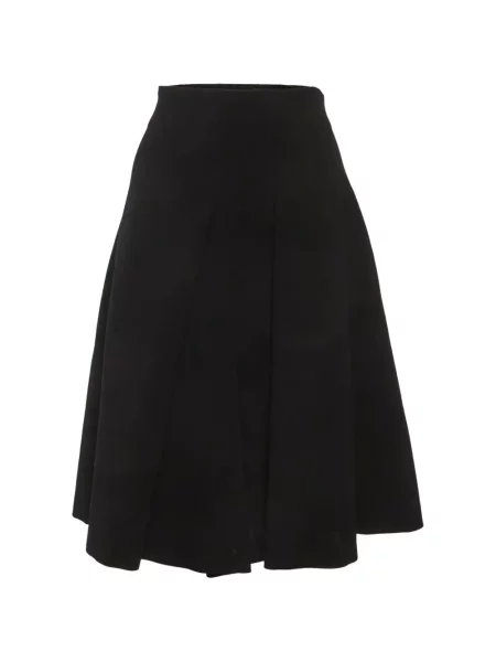 Fustă midi Max Mara evazată negru