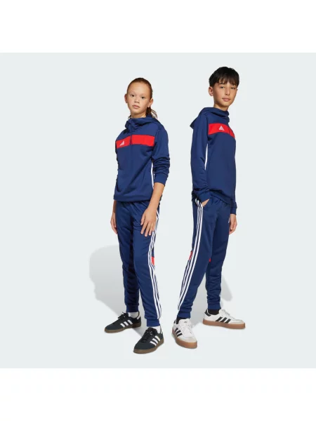Spodnie dresowe Tiro 25 Essentials Kids czerwone
