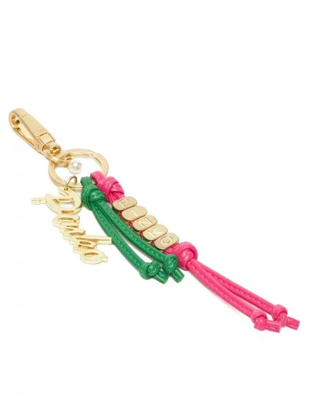 PINKO Pakabukas Lettering Keychain AI PCPL rožinė