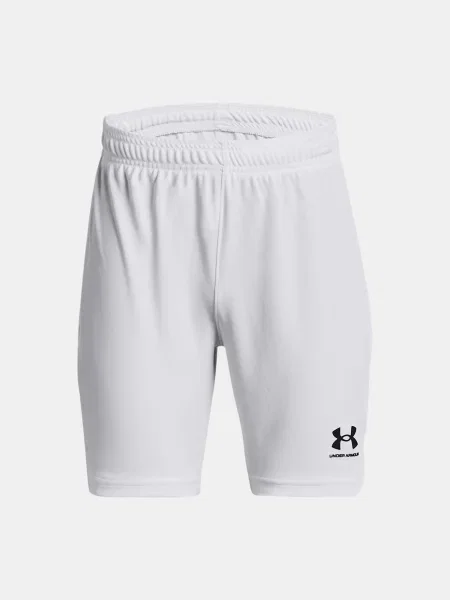 Pantaloni copii Under Armour alb