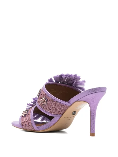 Сандали Kurt Geiger London с ресни виолетово