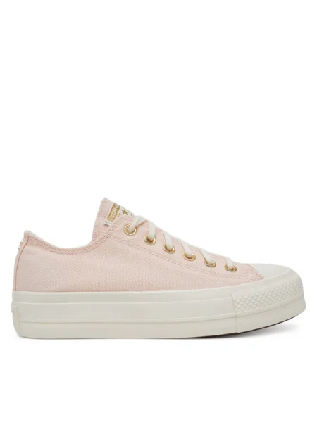 Converse Кецове Chuck Taylor All Star Lift Platform Gold розов