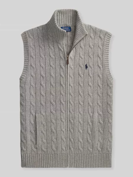 Polo Ralph Lauren Sweter szary
