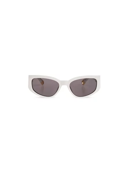 JACQUEMUS Okulary przeciwsłoneczne biały