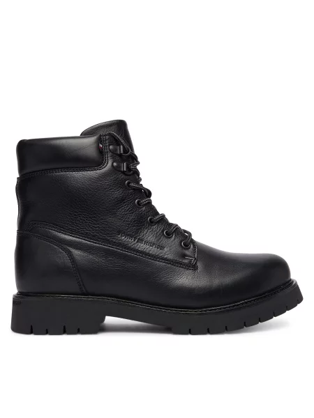 Pohodni čevlji Tommy Hilfiger Flex Th Outdoor Rs črna