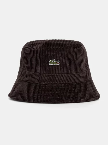 Шапка Lacoste кафяво