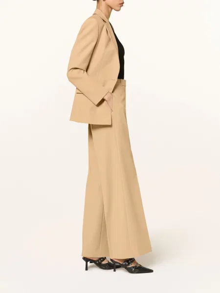 Hugo Spodnie Marlena Hasmina beige beżowe